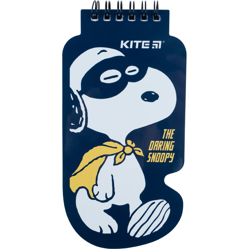 Блокнот А5+/ 50 "Kite" /SN22-465/ пластикова спіраль, Snoopy (1/50/100)