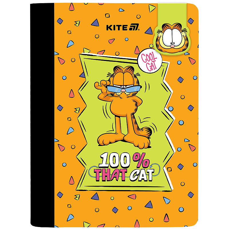 Блокнот А5/60арк. "Kite" /GF25-192/ з магн. закладкою # Garfield Retro (1/10)