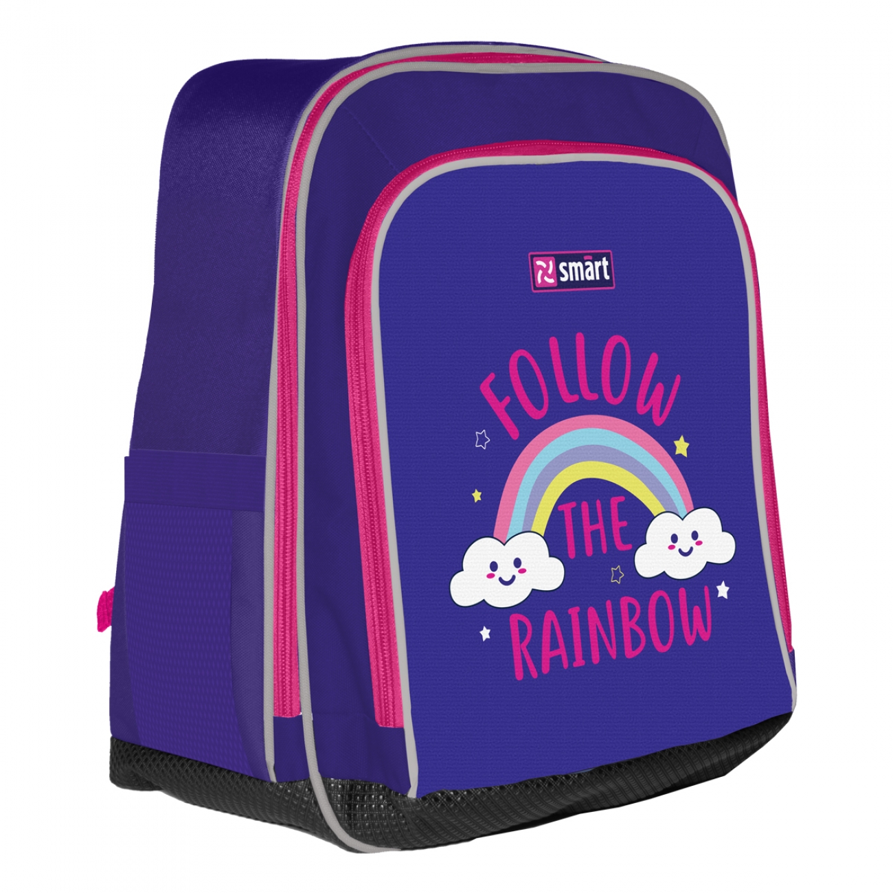 Backpack frame "SMART" /558039/ H-55 "Follow the rainbow", purple (1/6)