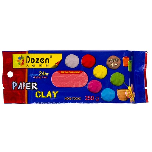Modeling paste "Dozen" /PLC-250-R/ 250 gr. red (1/72)