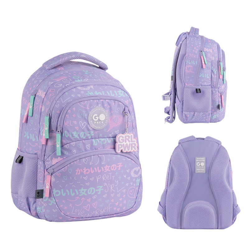 Backpack "GoPack" /GO26-175M-3/ Education 175M-3 Girl Rule (1/10)