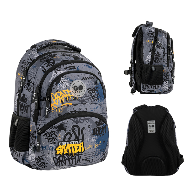 Backpack "GoPack" /GO26-175M-5/ Education 175M-5 Free Style (1/10)