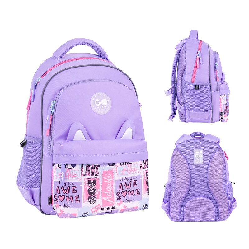 Backpack "GoPack" /GO26-182M-4/ Education 182M Cute Ears (1/10)