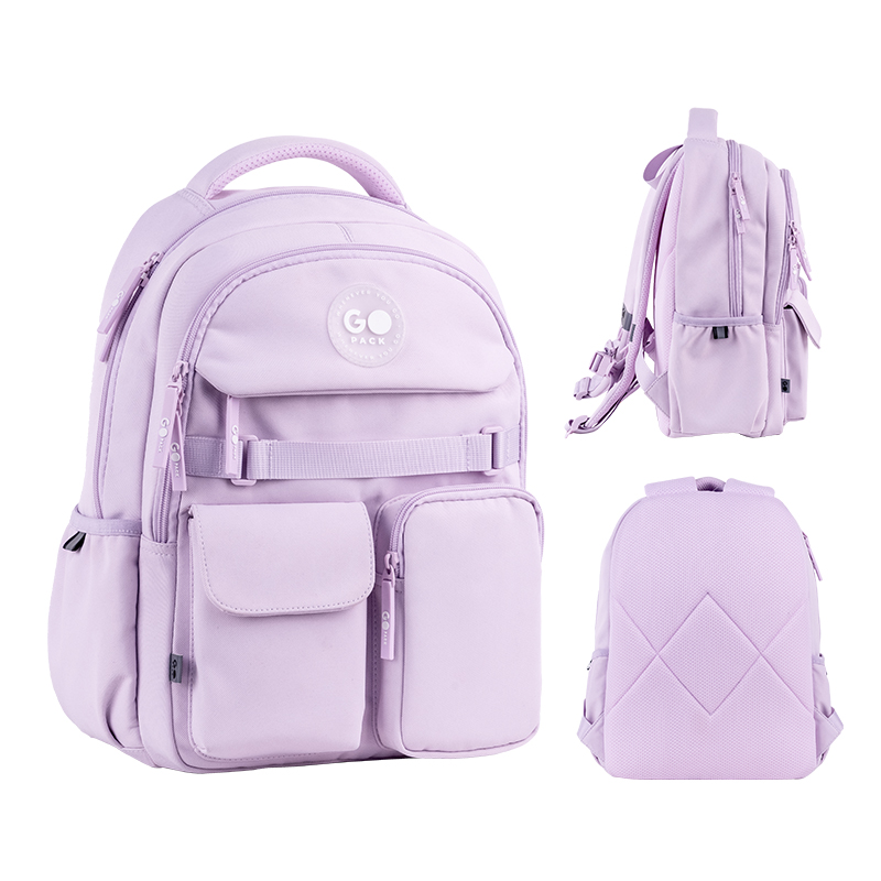 Backpack "GoPack" /GO26-183M-1/ Education 183 lilac (1/10)