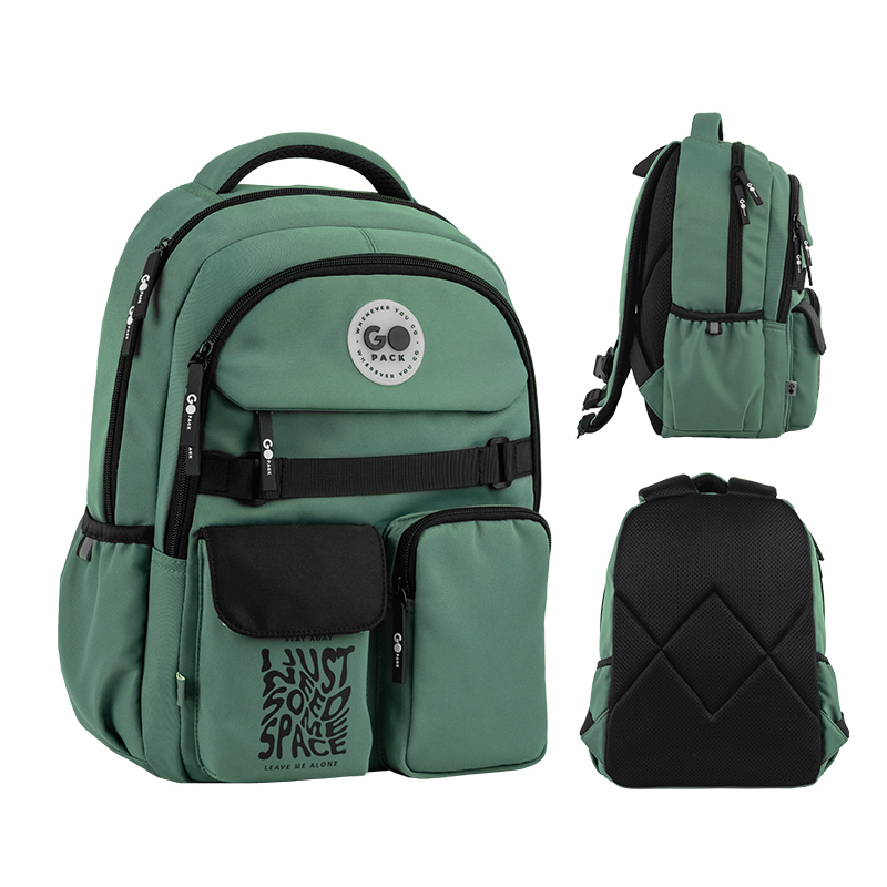 Backpack "GoPack" /GO26-183M-4/ Education 183 green (1/10)