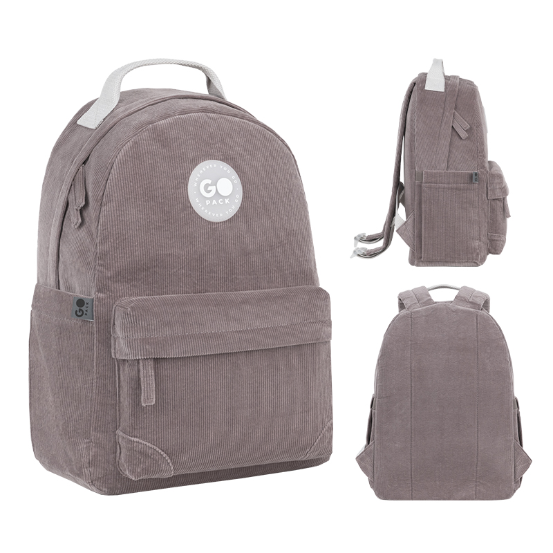 Backpack "GoPack" /GO26-147M-5/ Education Teens 147M mocha (1/20)