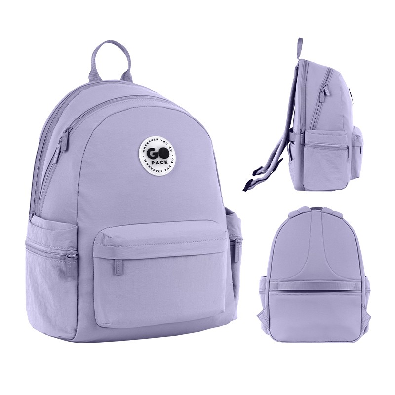 Backpack "GoPack" /GO26-2510M-3/ Education Teens 2510M lilac (1/10)