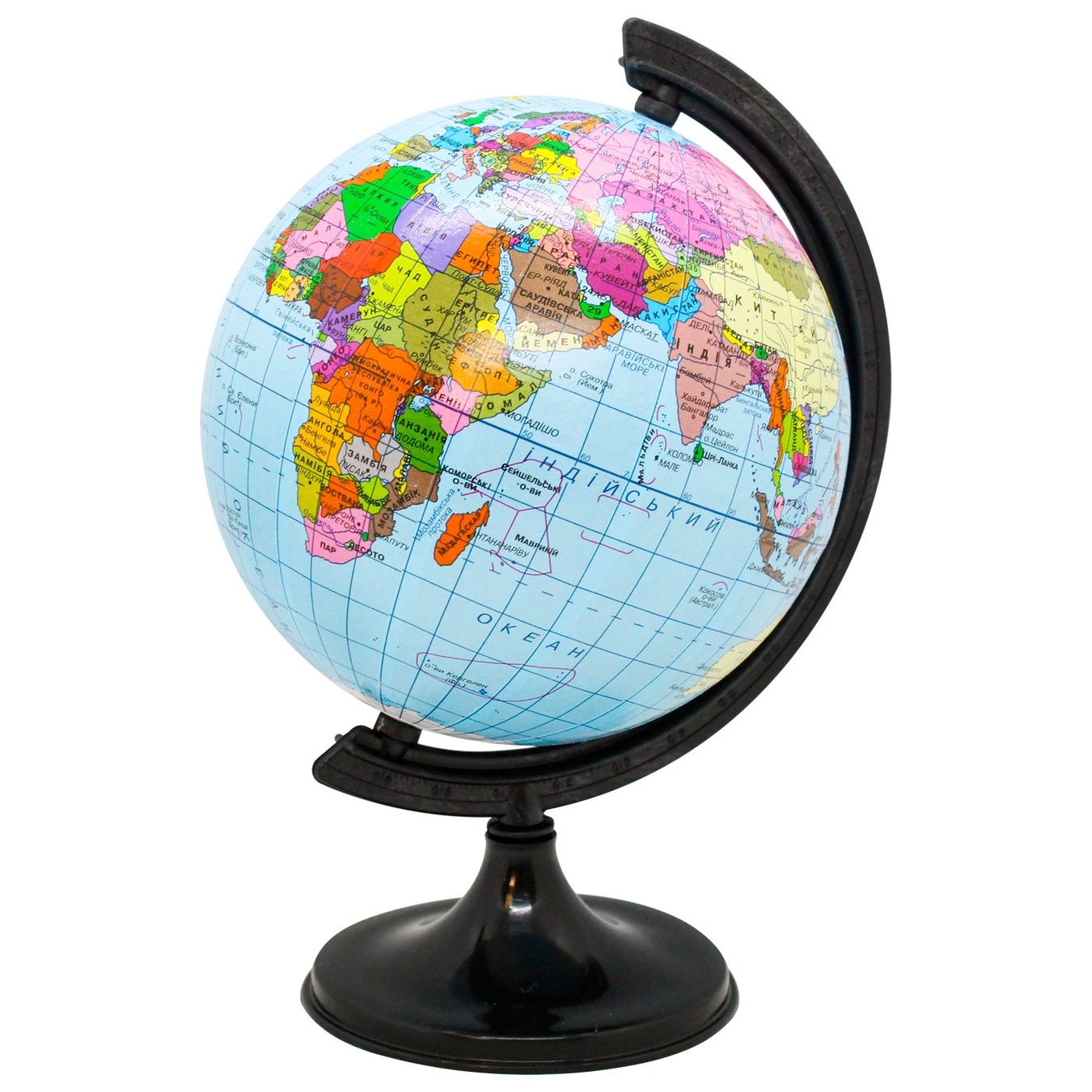 Political globe 26cm. (1/12)