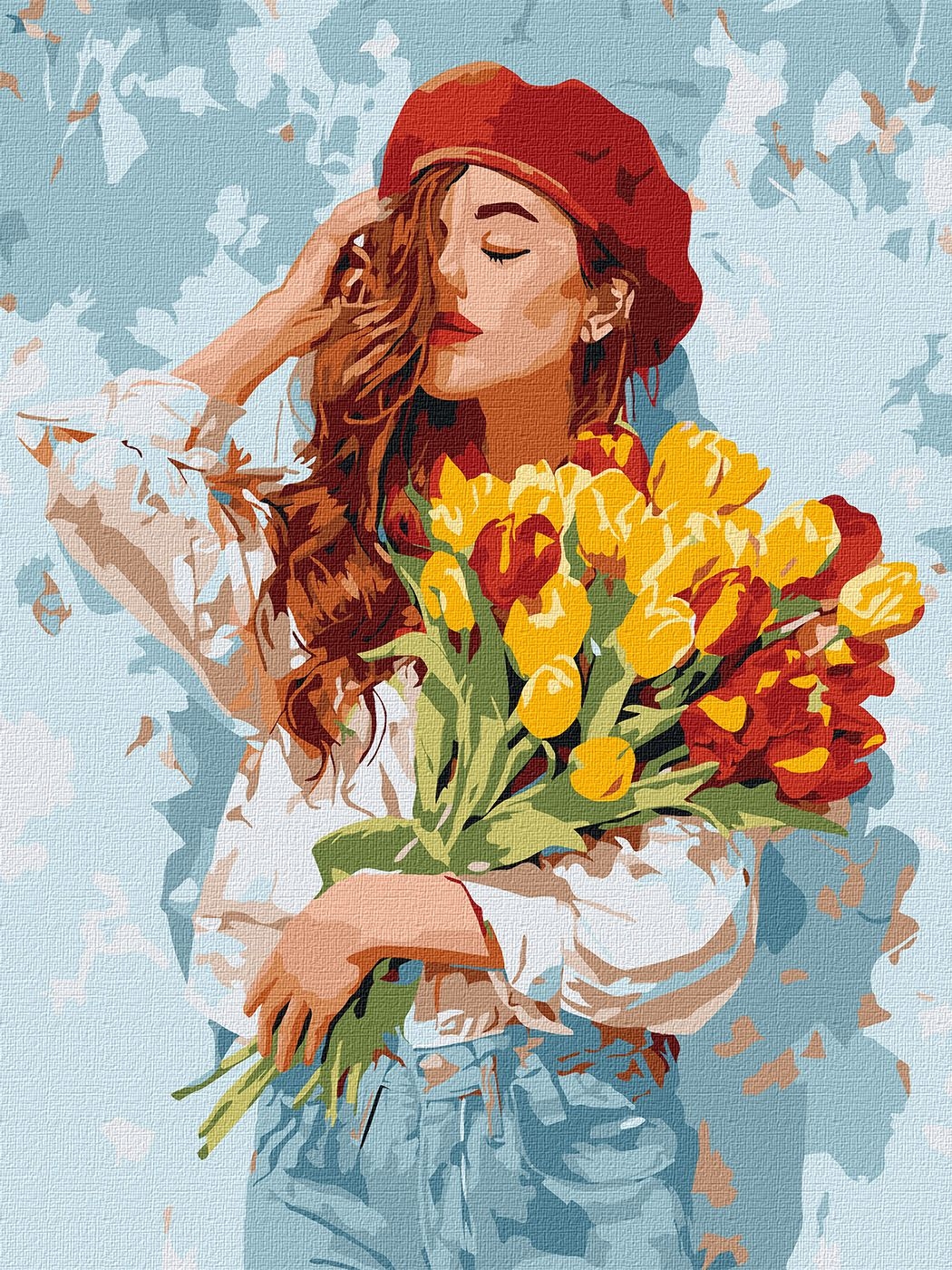 Painting by numbers "Ideyka" /KHO8725/ "In the rhythm of beauty" 30*40 cm