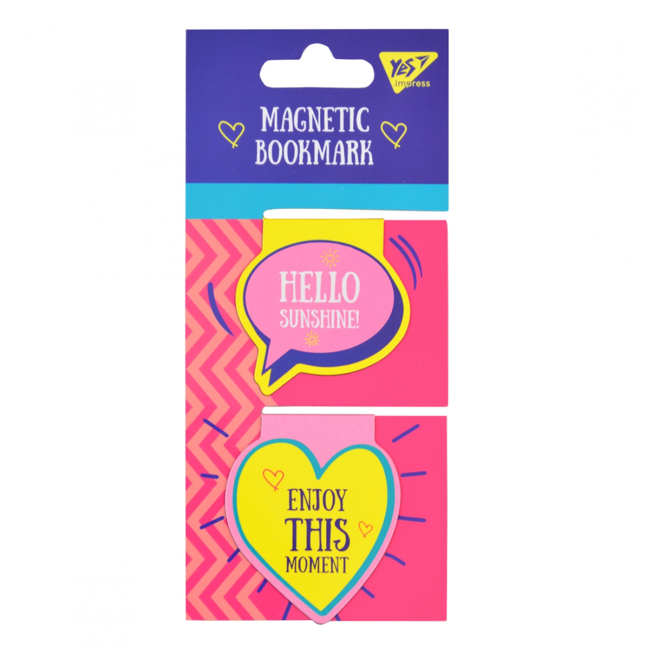 Bookmark-magnet "Yes" /707269/ "DAILY" 2 pcs (1/10/500)