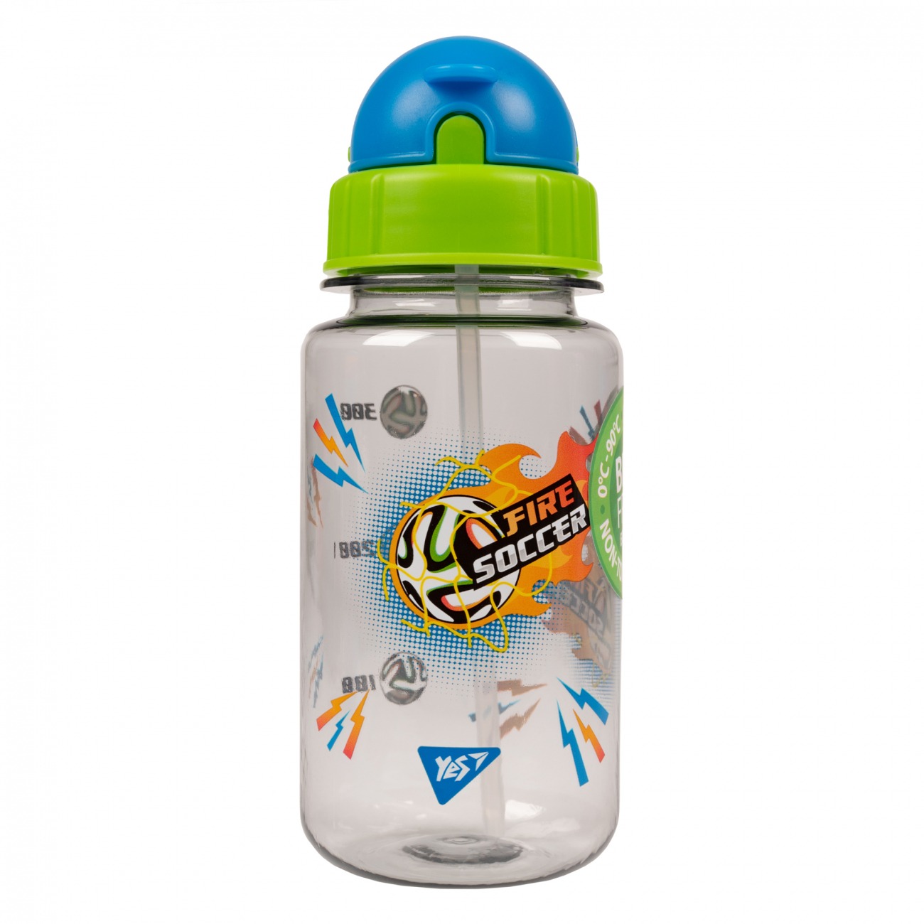 Water bottle "YES" /708175/ "Football" 380 ml (1/48)