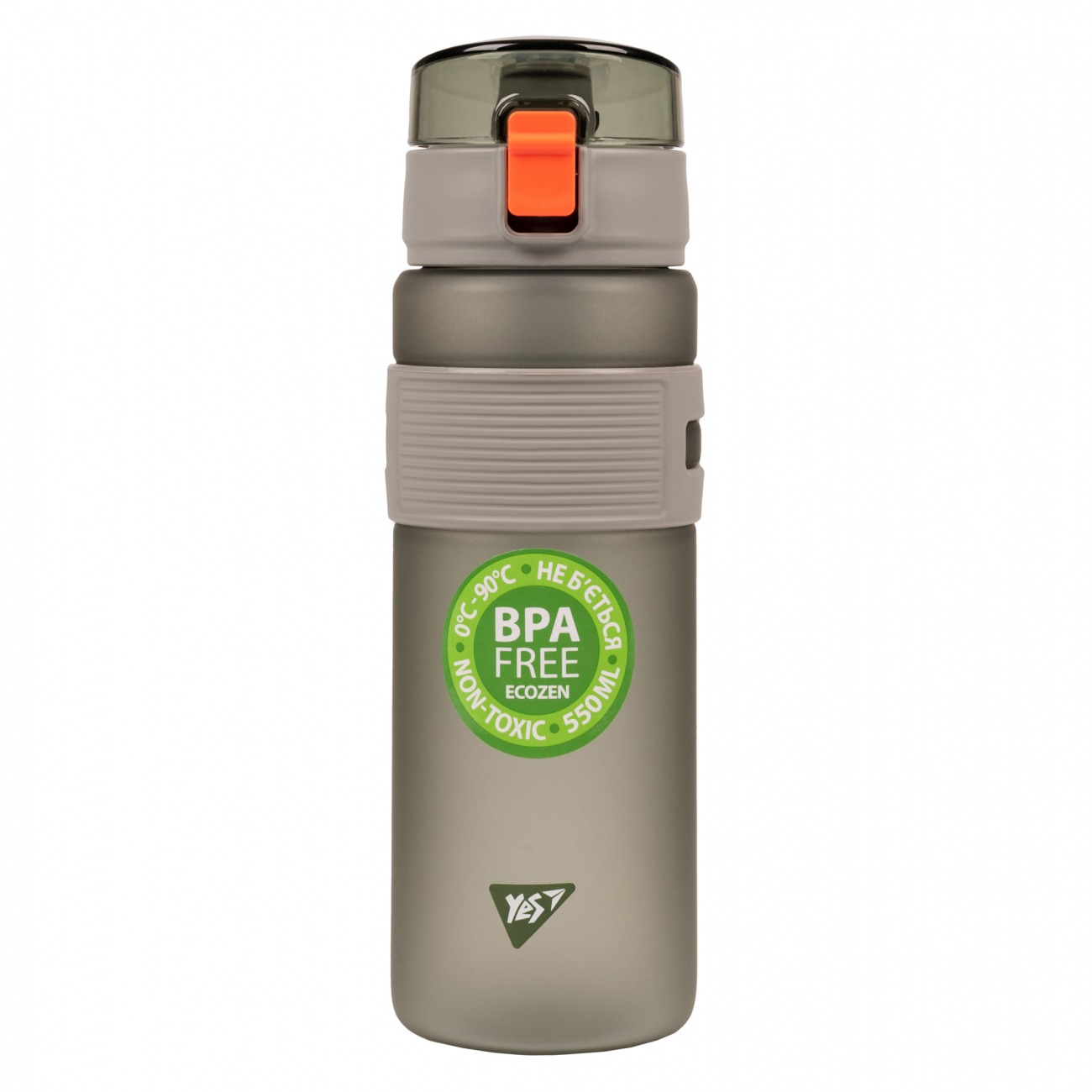 Water bottle "YES" /708187/ "Fusion" 550 ml, gray (1/48)