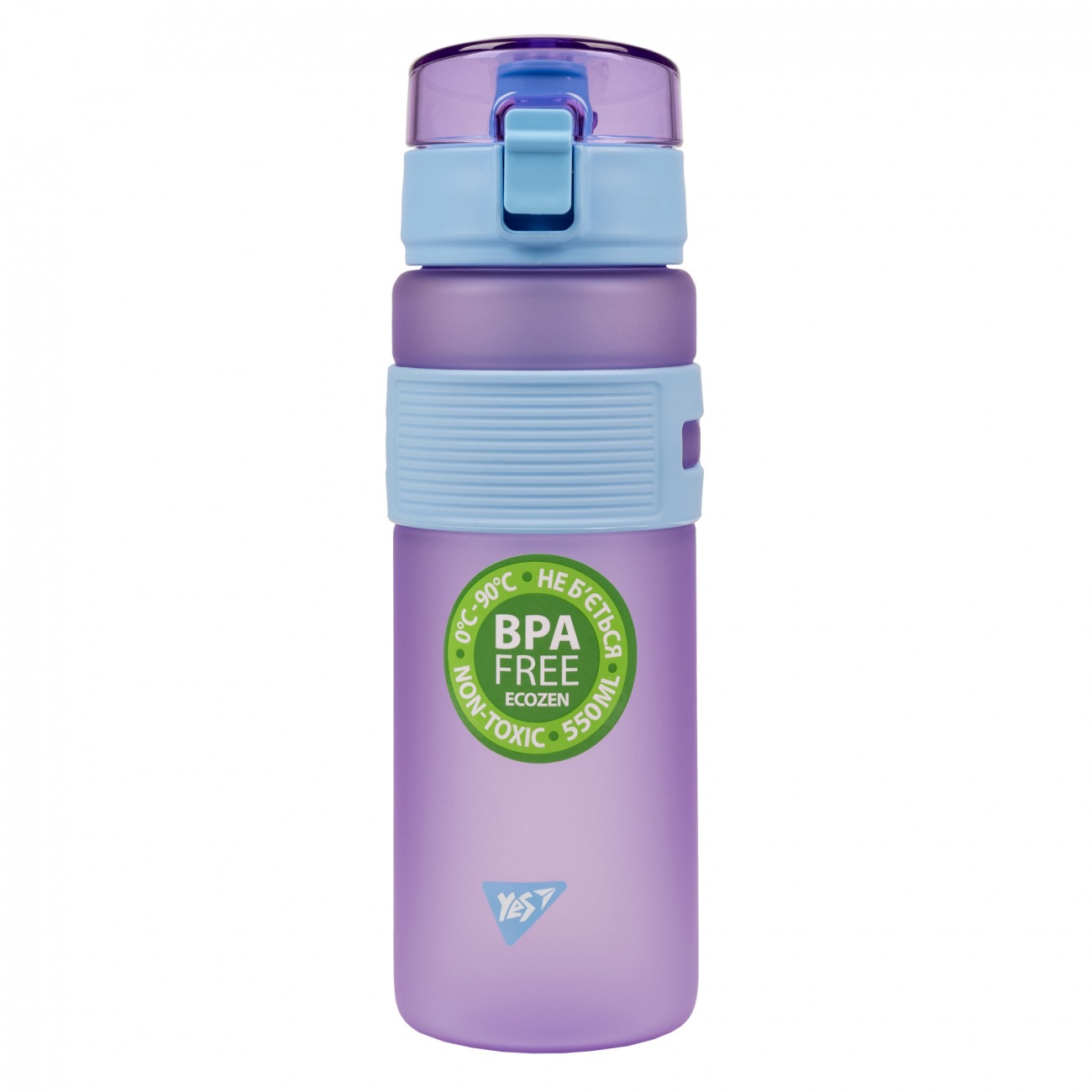 Water bottle "YES" /708188/ "Fusion" 550 ml, purple (1/48)