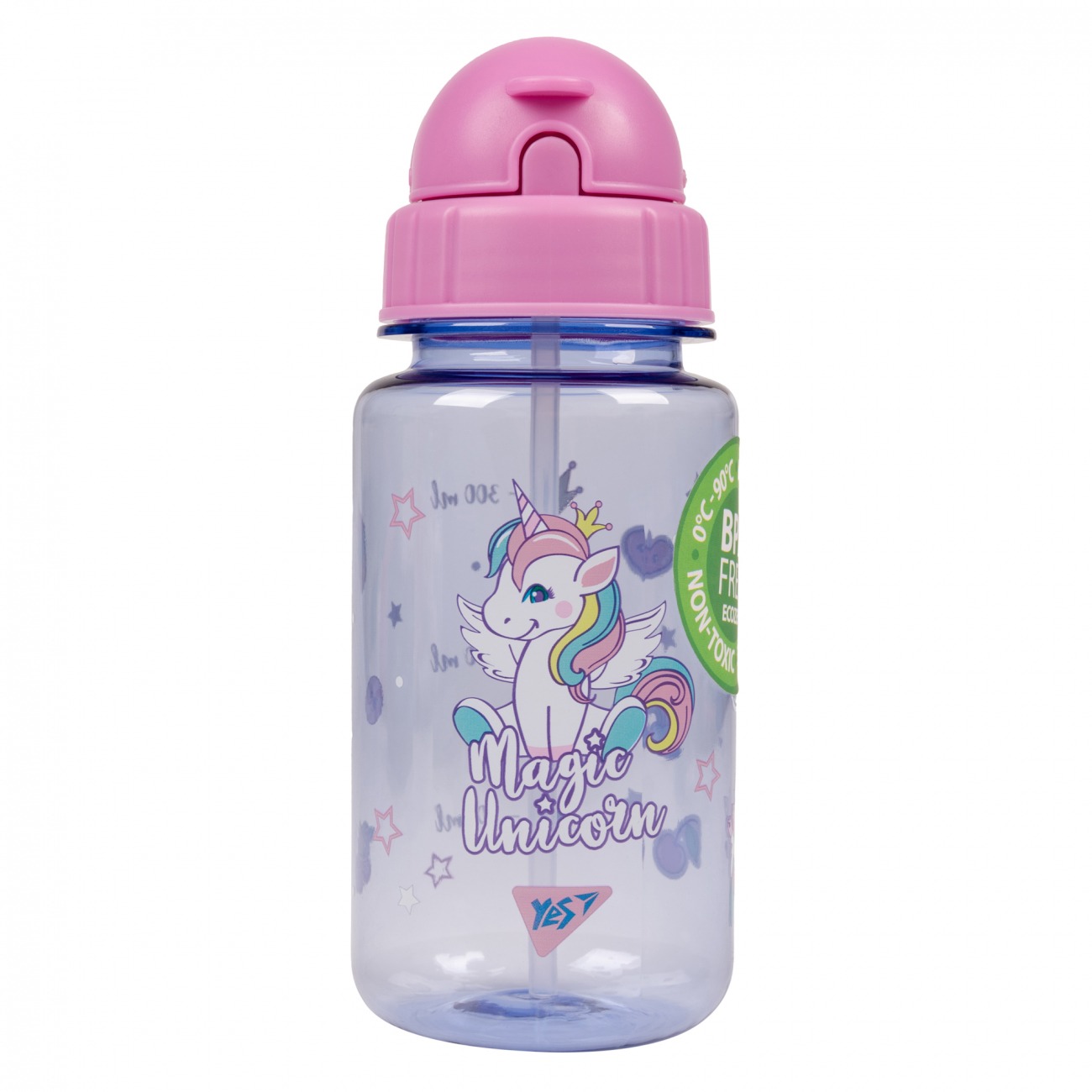 Water bottle "YES" /708177/ "Glamour" 380 ml (1/48)