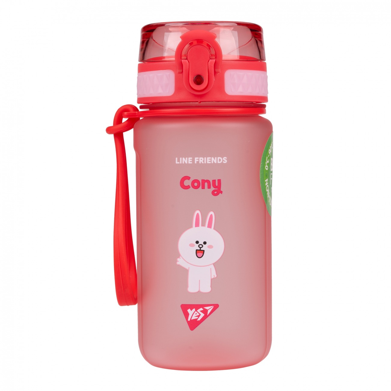 Water bottle "YES" /708182/ "Line friends" 500 ml, soft touch (1/60)