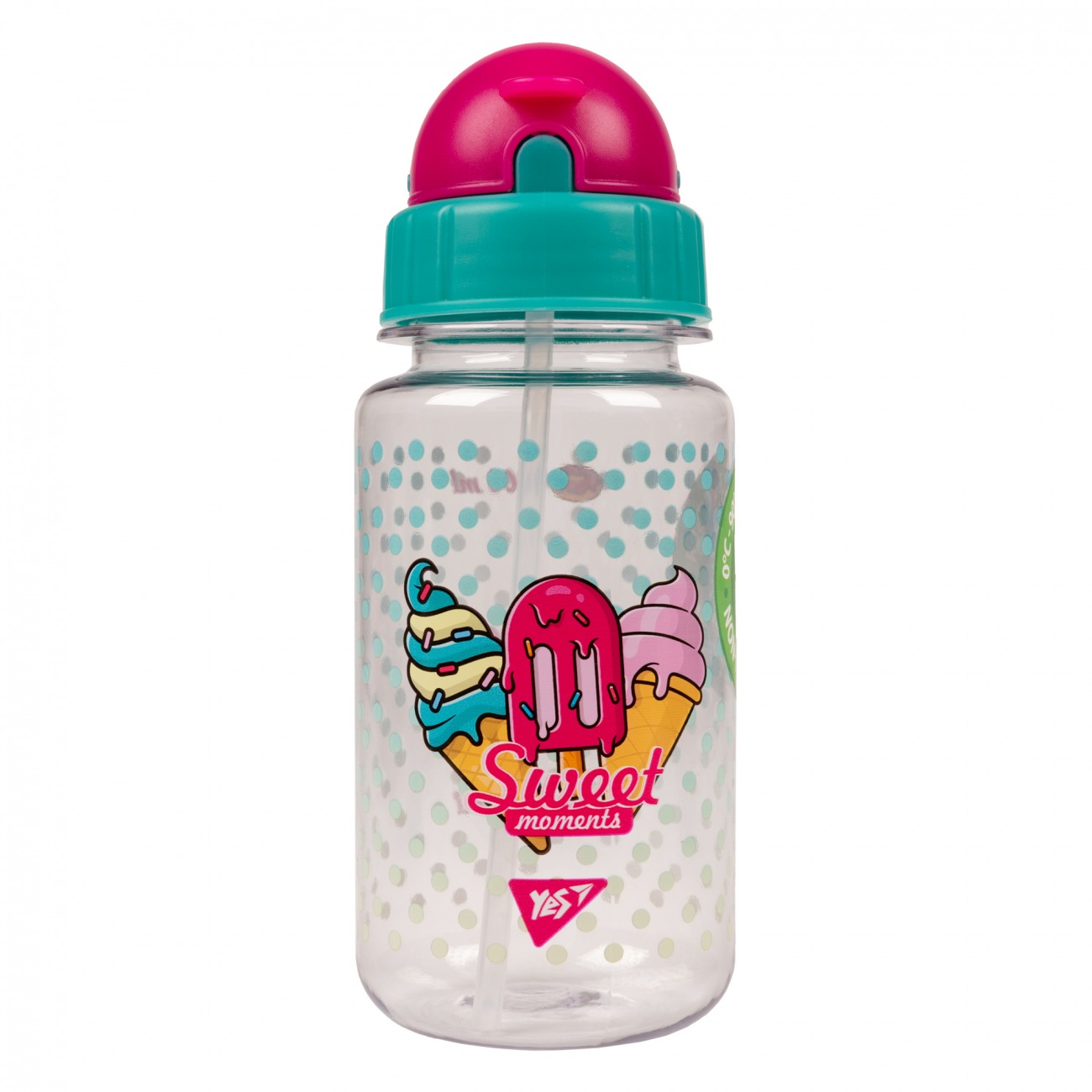 Water bottle "YES" /708176/ "Sweet Cream" 380 ml (1/48)