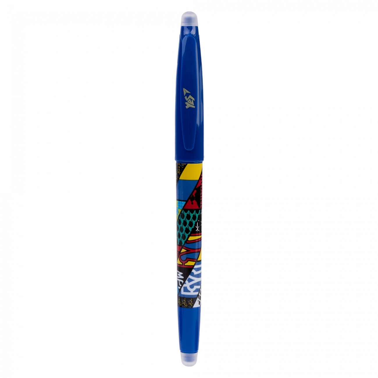 "Write-erase" pen "YES" /420403/ Stand with Ukraine 0.7 mm blue (24/864)