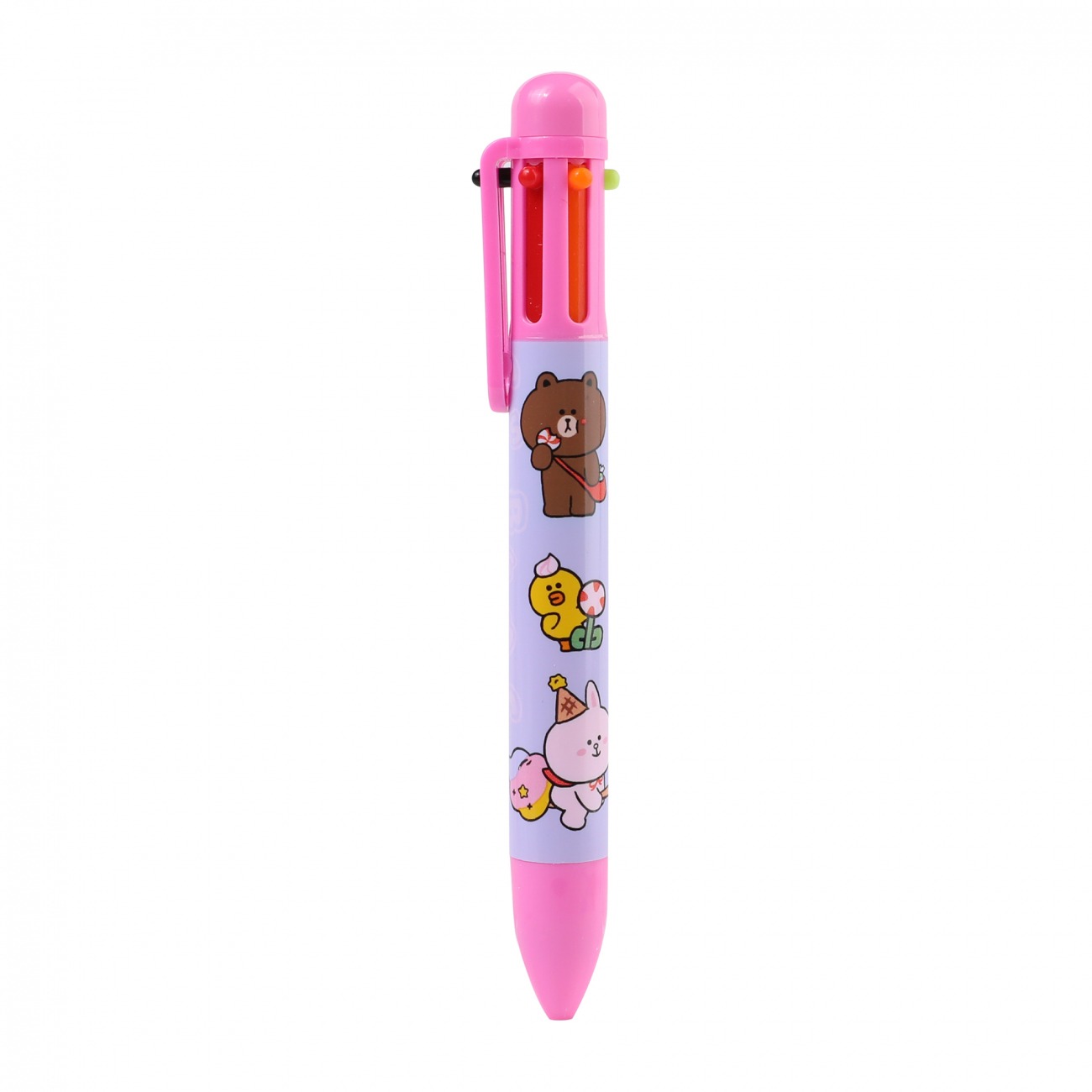 Ballpoint pen "YES" /412245/ "Line Friends" 0.7mm, 6 colors (24/864)