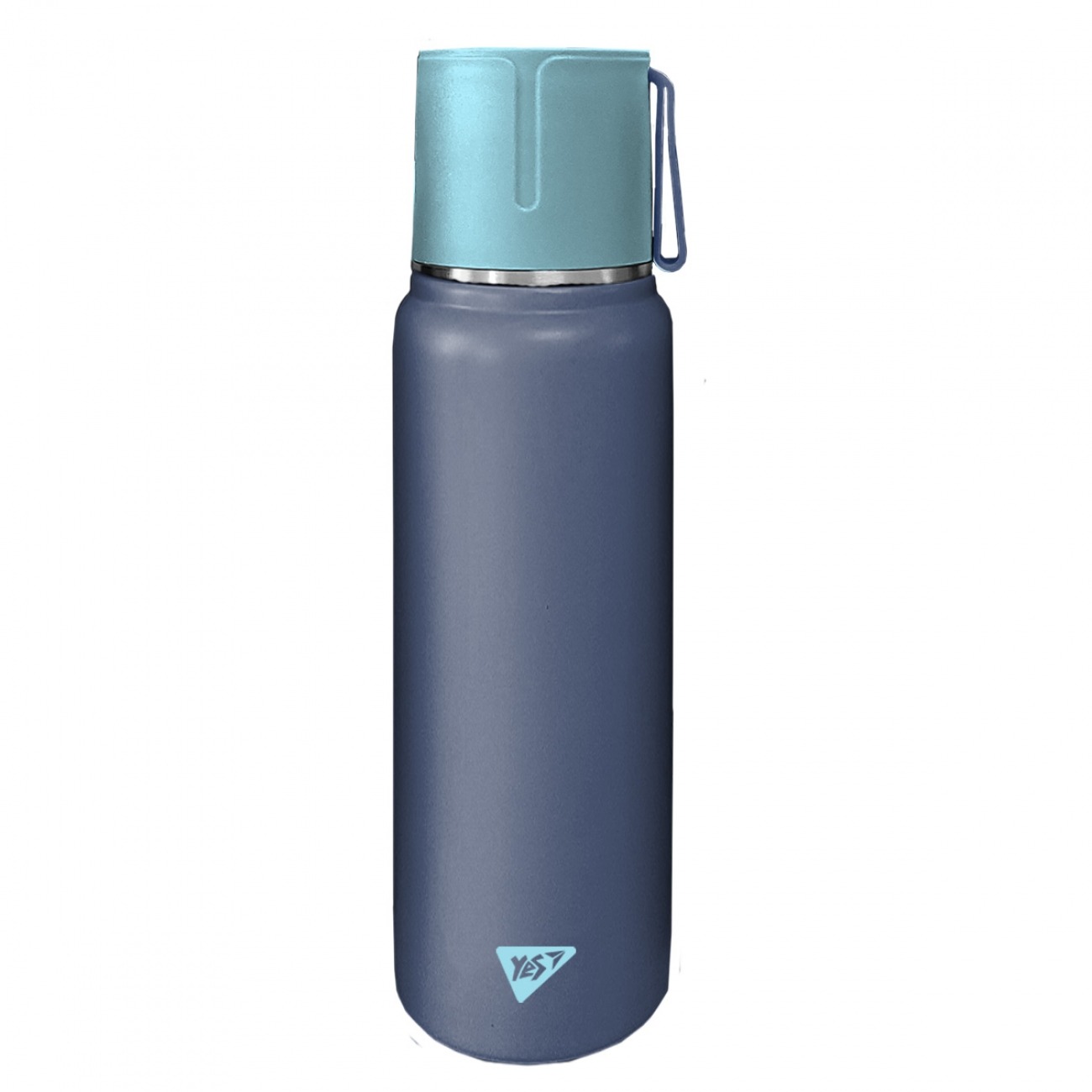 Thermos "YES /708209/ "Fusion" with a cup, 500 ml, blue (1/20)