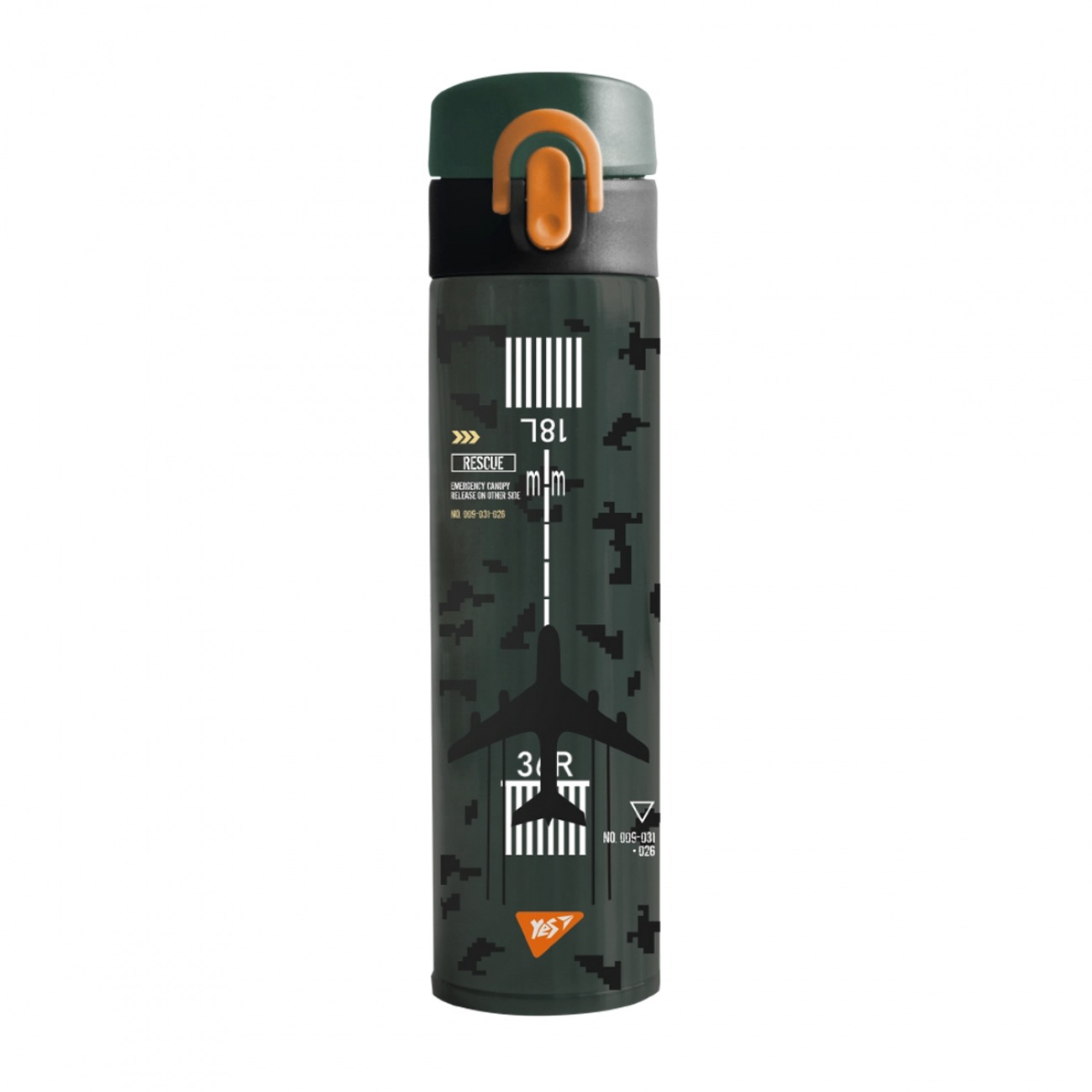 Thermos "YES /708202/ "Military" 420 ml (1/50)