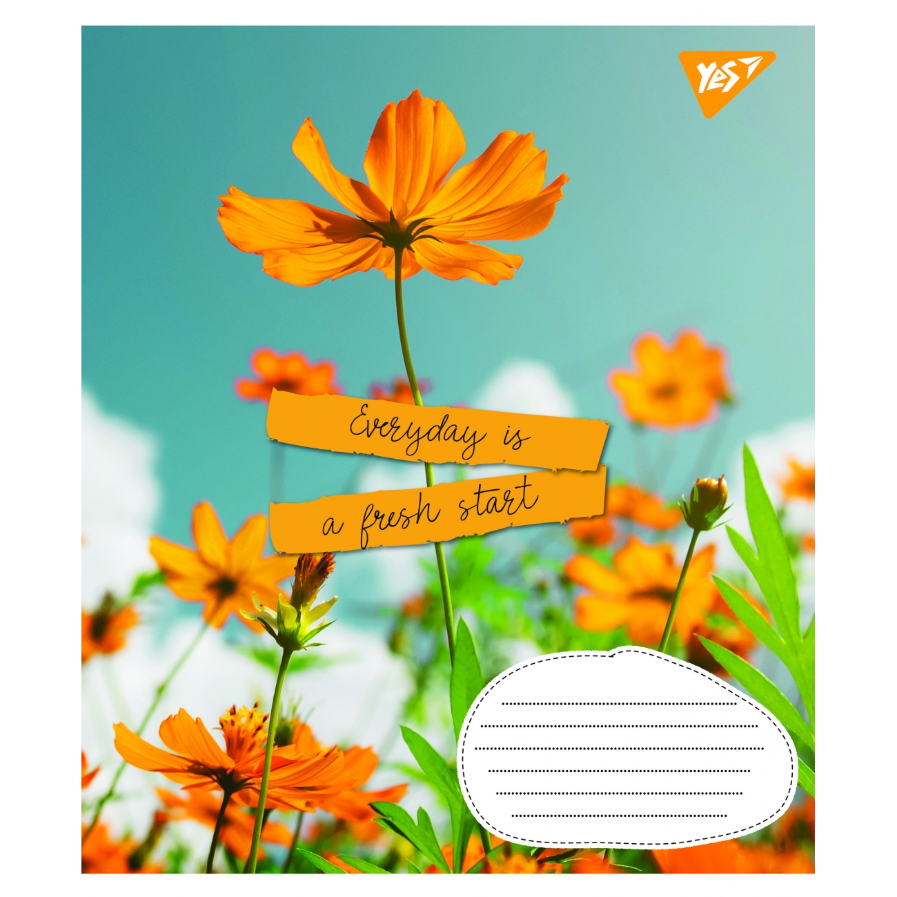 Зошит уч. "1В" 96арк.# /766120/ "Summer flowers" (5/120)