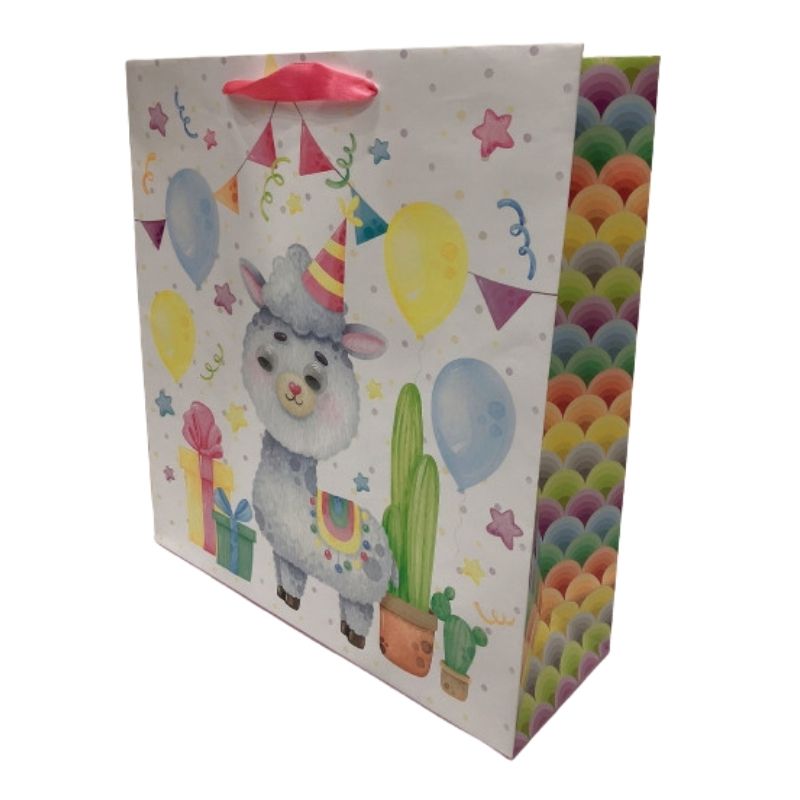 Пакет подарунковий "Art studio of Happines" 35х37х12см /GB-21446/ (10/120)