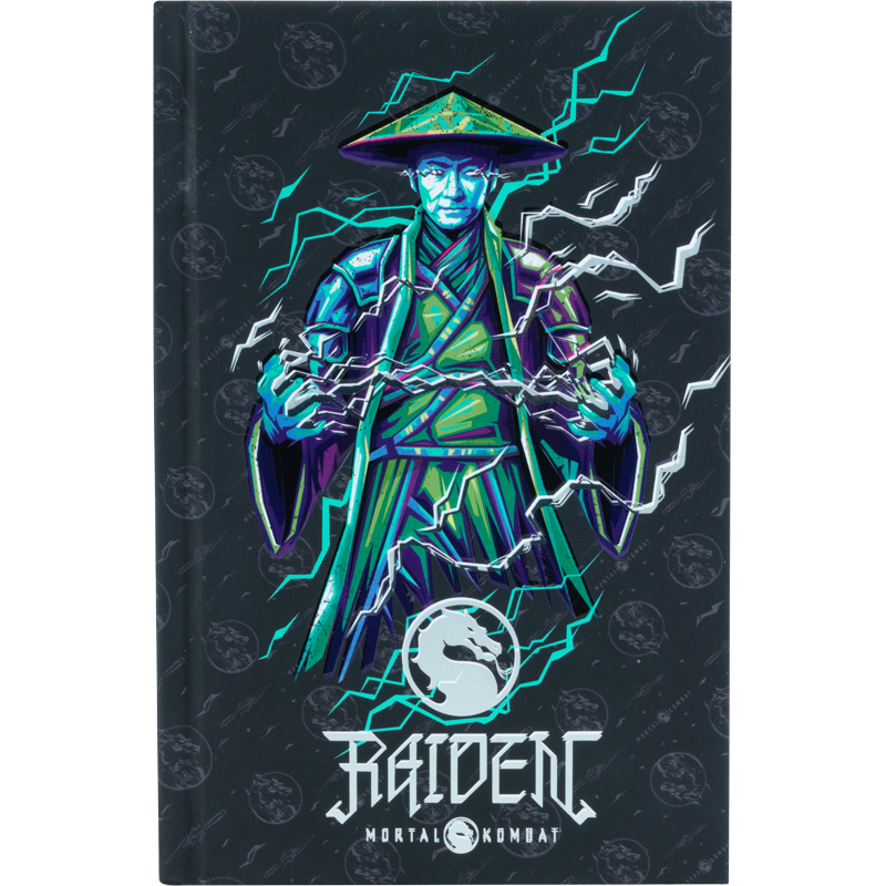 Notebook A6/80 "Kite" /MK22-199-1/ tv. cover, #, "Mortal Kombat" (1/10)