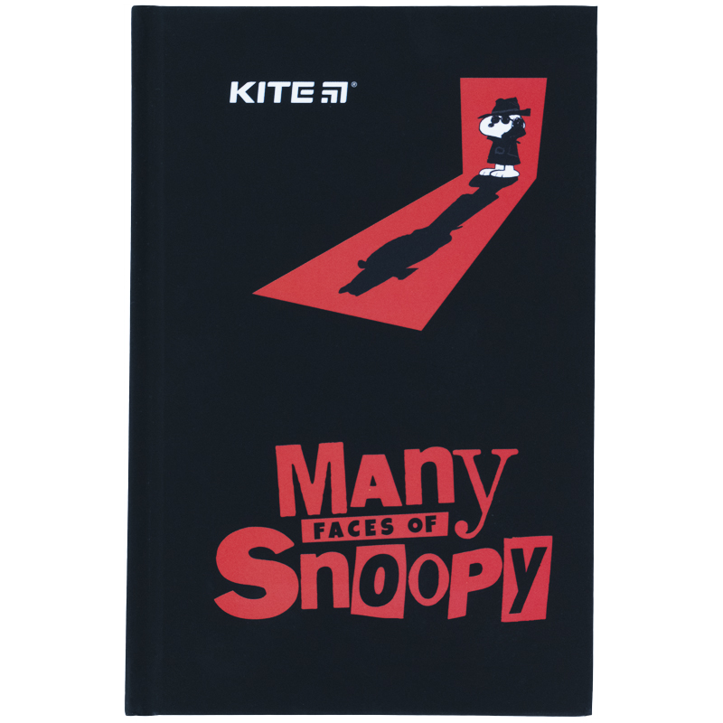 Notebook A6/80 "Kite" /SN21-199-1/ tv. cover, #, "Snoopy" (1/10)