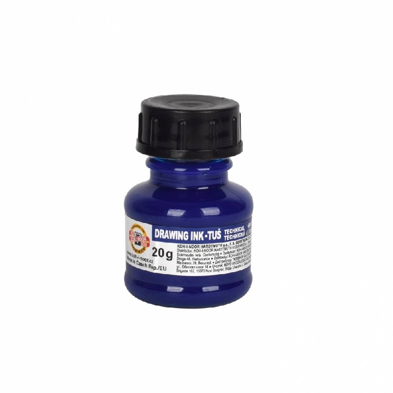 Туш "Koh-i-Noor" 20г. 1417007 синя (20)