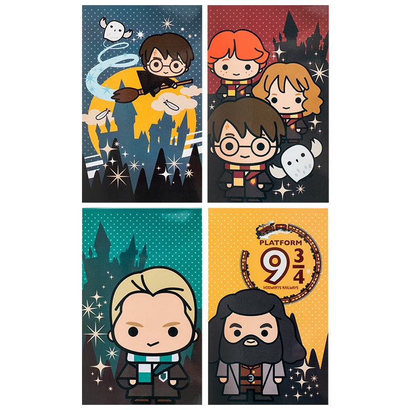 Sketchbook A6/50 sheets. "Kite" /HP25-195/ tablet, wireless. Harry Potter (1/12)
