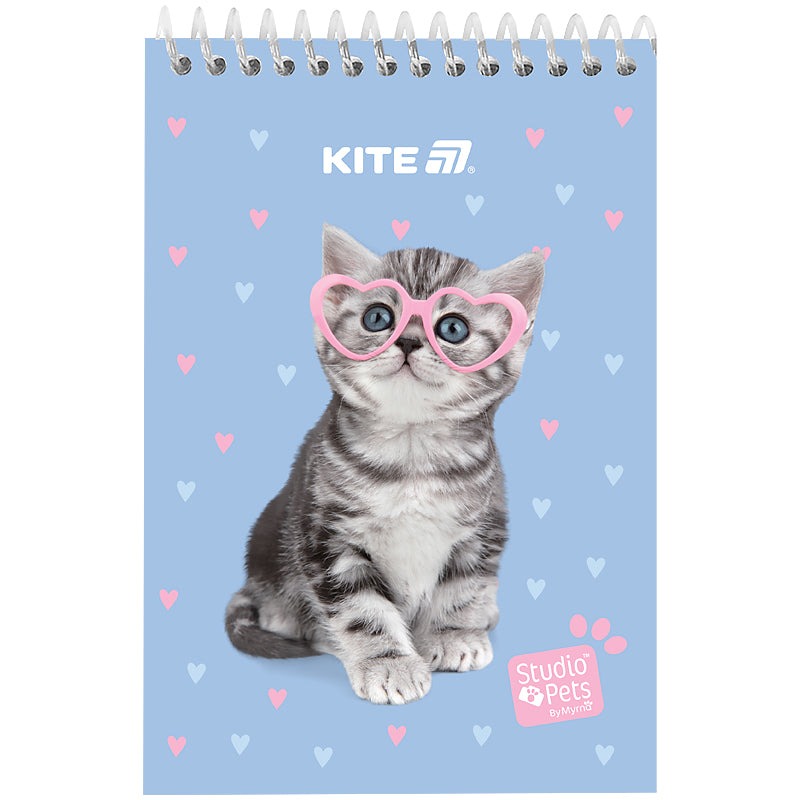 Sketchbook A6/48 sheets. "Kite" /SP25-196/ layer. Spiral Studio Pets (1/20)