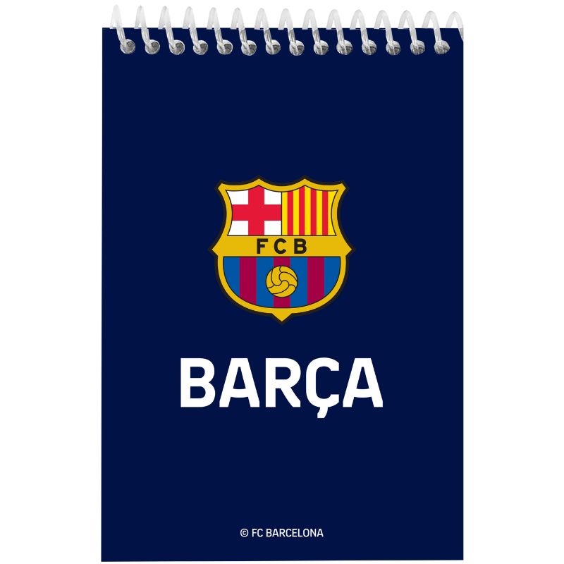 Sketchbook A6/48 sheets. "Kite" /BC25-196/ layer. spiral FC Barcelona (1/20)