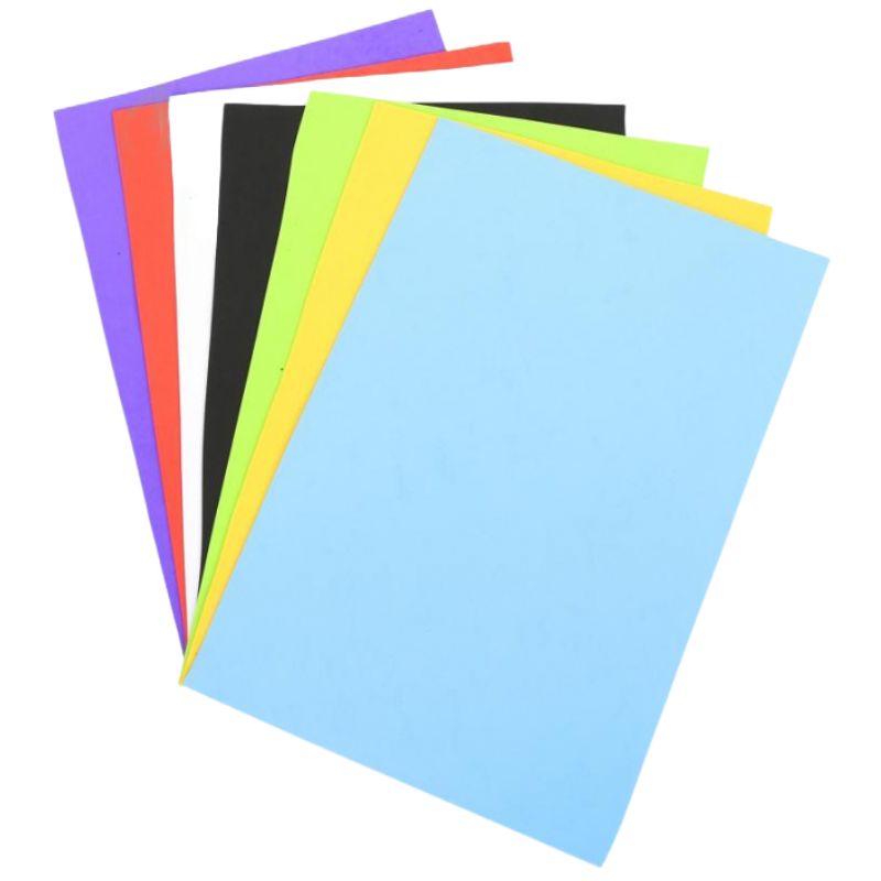 Flexica (foamiran) "Diamond handles" /125088/ EVA 20*30cm 0.8-1.0mm (7 sheets) (1/100)