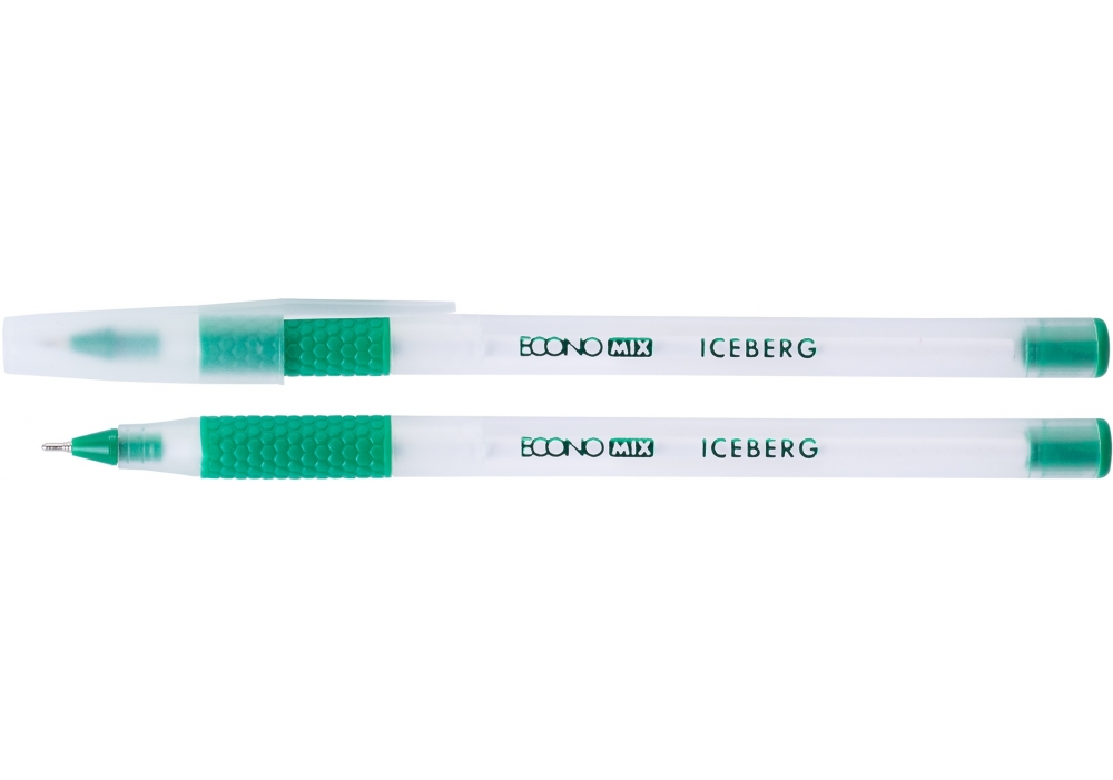 Oil pen "ECONOMIX" /E10197-04/ ICEBERG, green (50/1000)