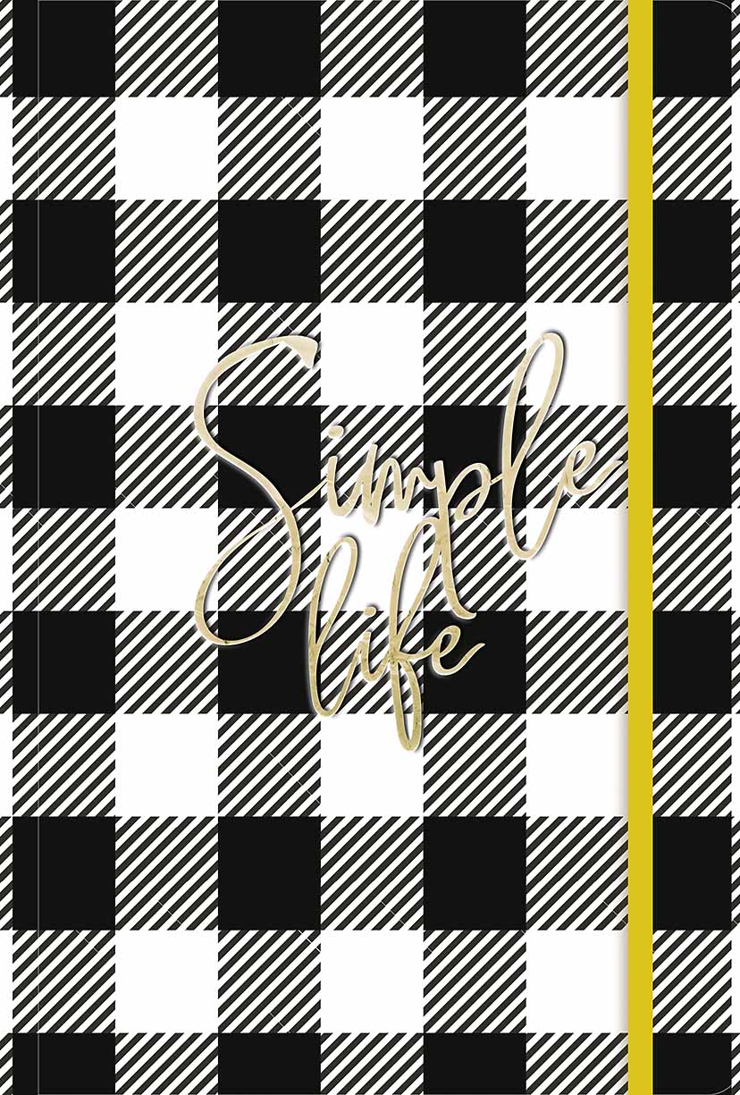 Notebook "Student" integrated cover /A5-IC-096-790/ Soft Touch+ printed foil, line/dot/without lines (4/32)