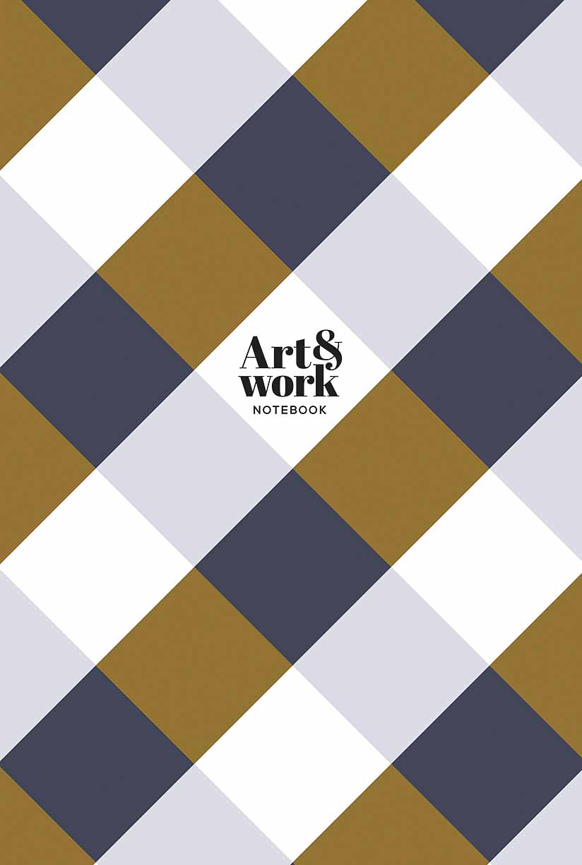 Notebook "MonAmi" integrated cover. /A5-IC-080-7008L/ 80 sheets == soft touch + embossing, cream block, 70g/m2 (4/32)
