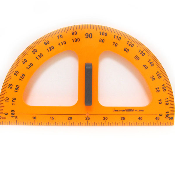 Protractor for a board of 50 cm. "JO" /0153-S007/ plast. October with three (1/50)