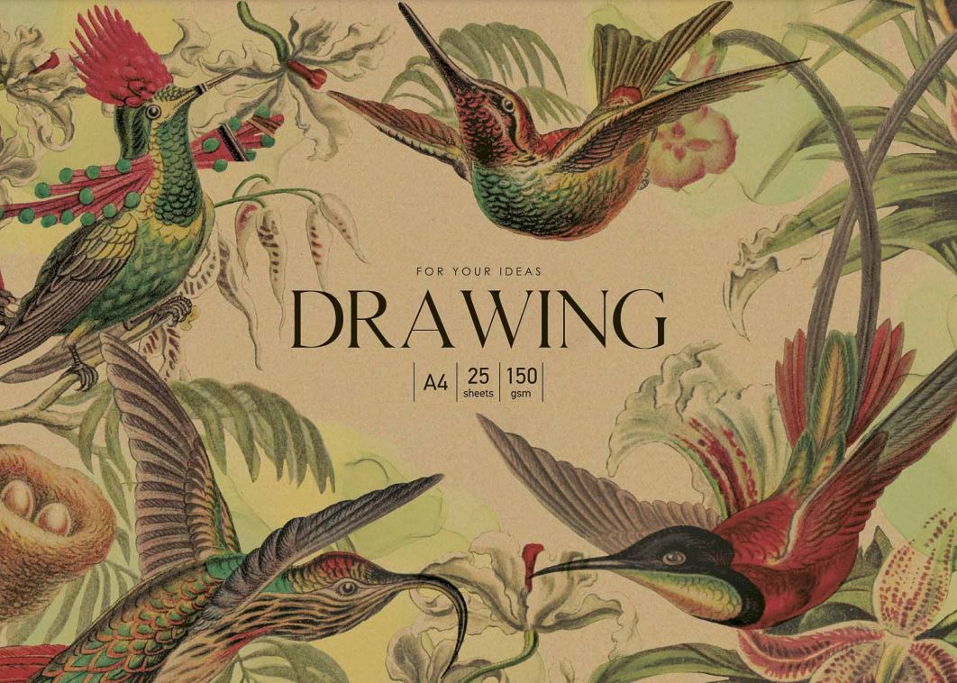 Drawing paper "MUSE" A4+/25 sheets/PD-A4-069/ 150g/m2, VD-lacquer (5/45)