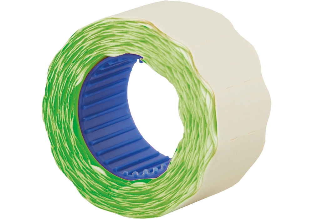 Shaped price tag "Economix" /E21304-04/ 26x12 mm, 500 pcs/roll, green (10/300)