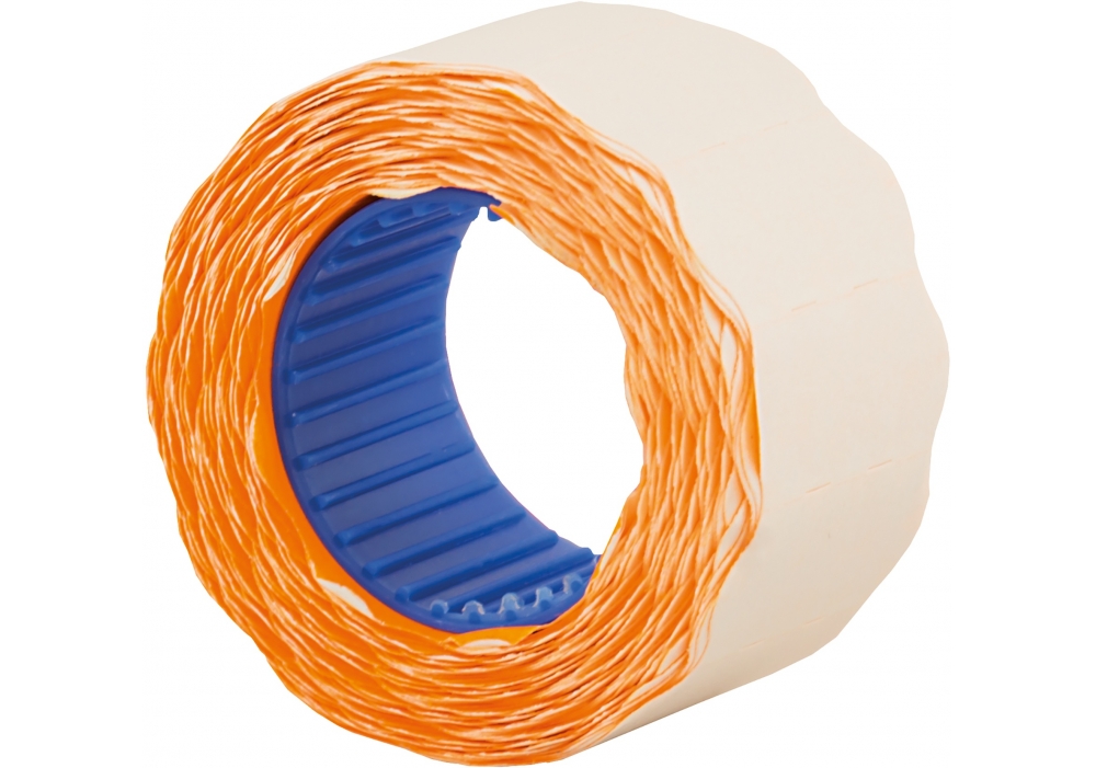 Shaped price tag "Economix" /E21304-06/ 26x12 mm, 500 pcs/roll, orange (10/300)