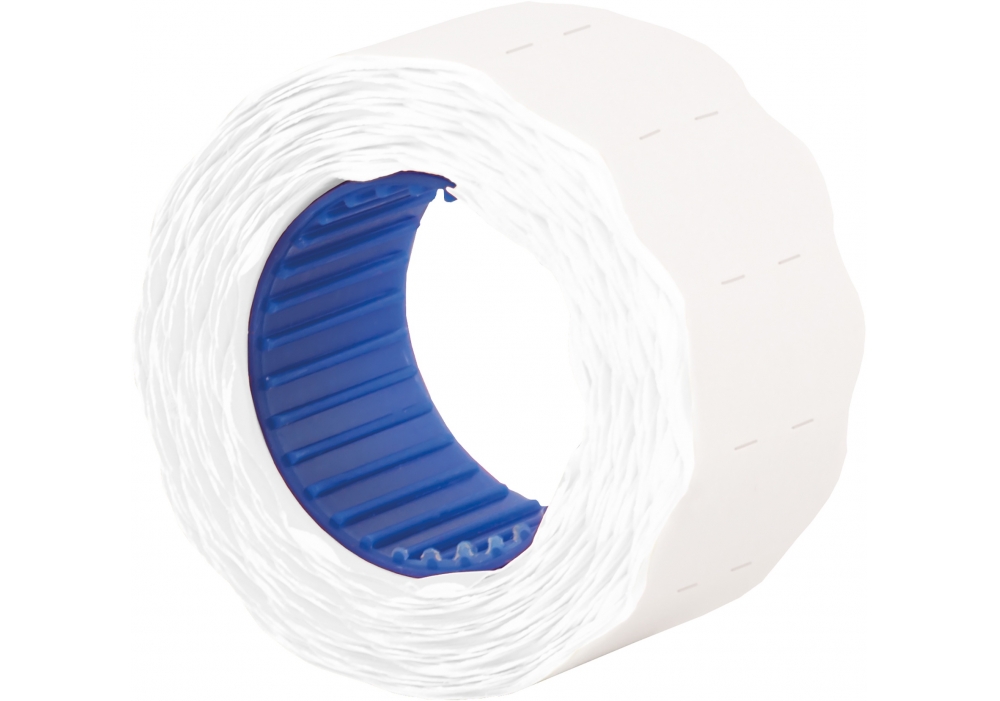 Shaped price tag "Economix" /E21304-14/ 26x12 mm, 500 pcs/roll, white (10/300)