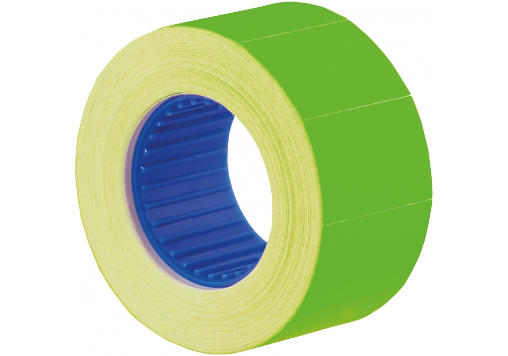 Rectangular price tag "Economix" /E21305-04/ 26x16 mm, 500 pcs/roll, green (10/300)