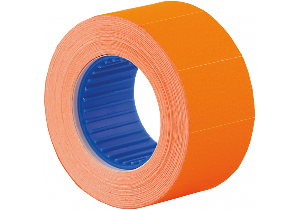 Rectangular price tag "Economix" /E21305-06/ 26x16 mm, 500 pcs/roll, orange (10/300)