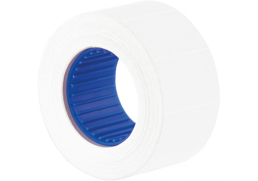 Rectangular price tag "Economix" /E21305-14/ 26x16 mm, 500 pcs/roll, white (10/300)