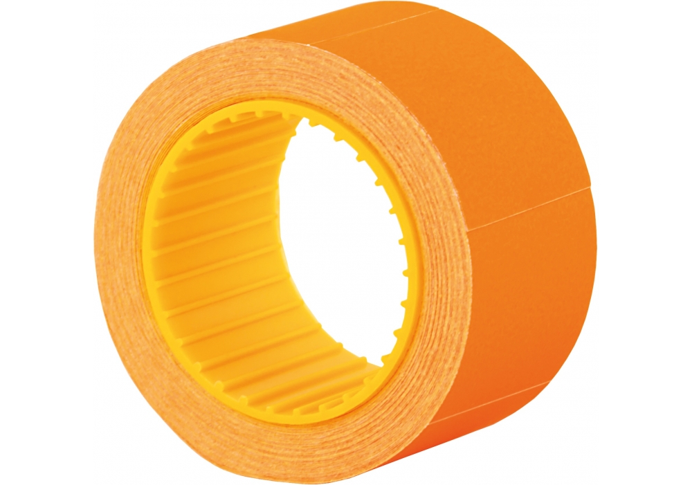 Rectangular price tag "Economix" /E21309-06/ 30x40 mm, 150 pcs/roll, orange (10/300)