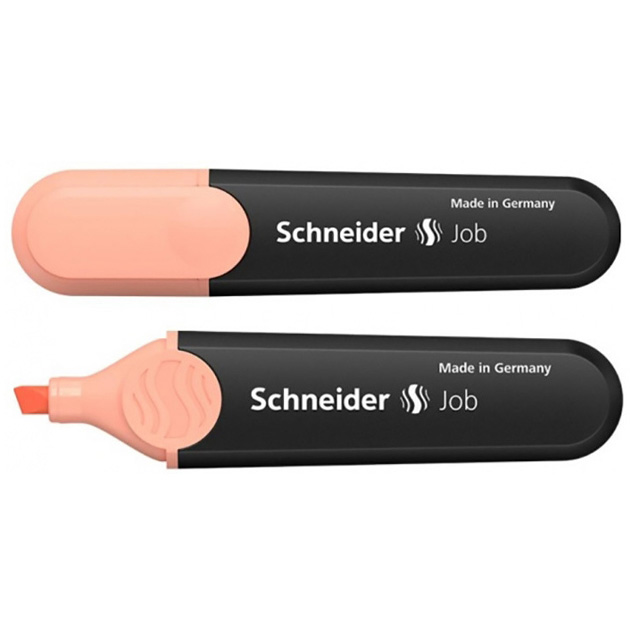 Маркер текстовий "SCHNEIDER" JOB 150, Персиковий (10/240)