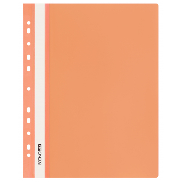Speed ​​stapler pl. euro perf "Economix" /E31510-06/ A4 orange, gloss, 120/160 μm (10)