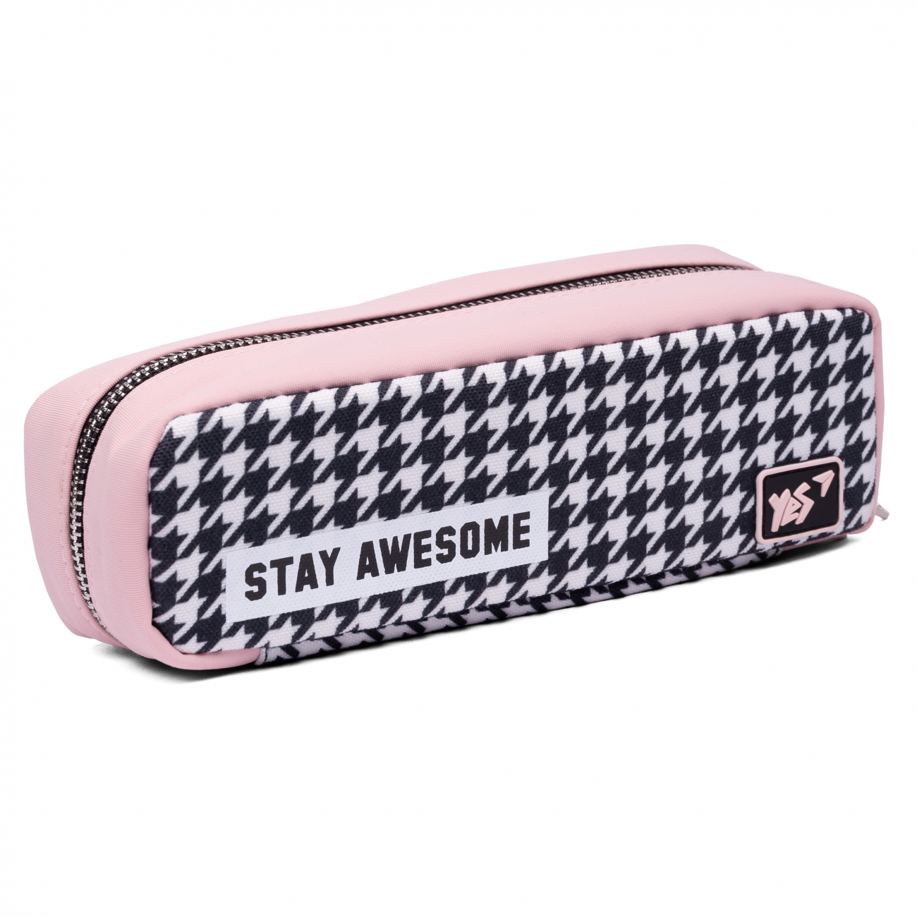 Soft pencil case "YES" /533245/ 3 compartment.  PH-22-3 Stay awesome (1/72)