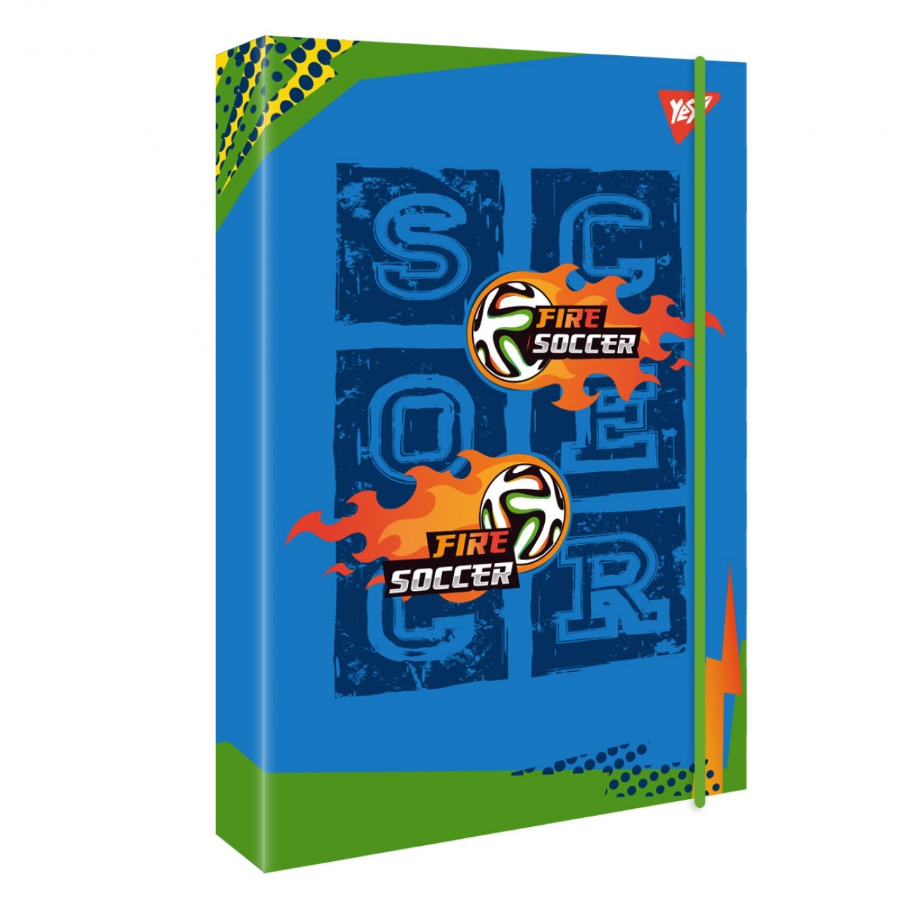 Папка для зошитів на гумці В5 "Yes" /500241/ картон, "Football. Game" (1/48)