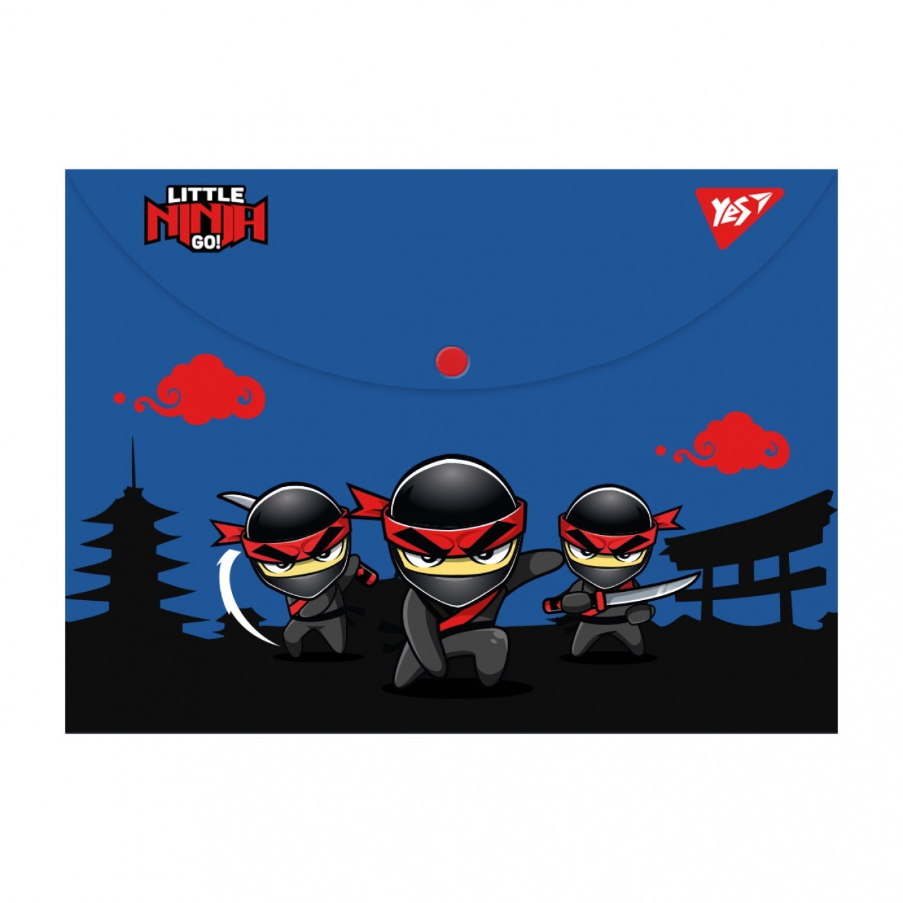 Button Envelope Folder B5 "Yes" /492228 "Ninja" (1/10/200)